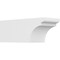 Ekena Millwork Standard Yorktown Architectural Grade PVC Rafter Tail, 6"W X 6"H X 16"L RFTP06X06X16YOR - alternate 1